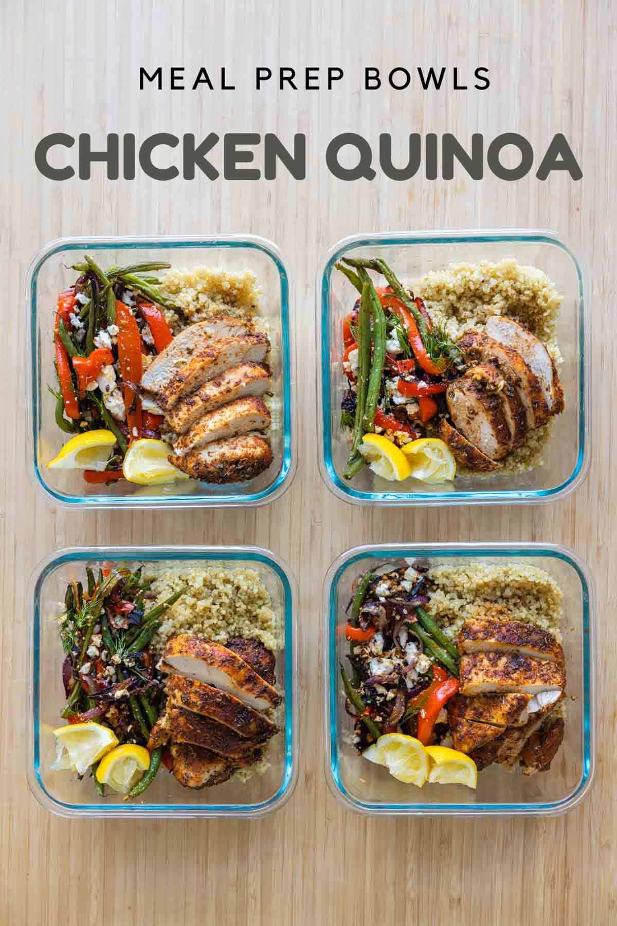 Chicken Quinoa Bowl - Green Healthy Cooking